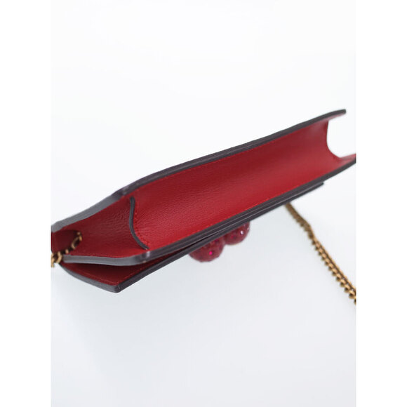 Gucci GG Supreme Canvas Bag Cherry Red Shoulder - Picture 9 of 9